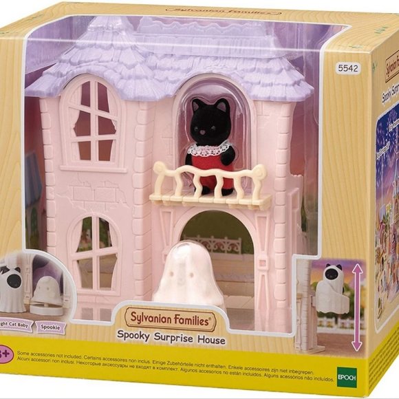 Calico Critters Other - Calico Critters Halloween Spooky Surprise House Sylvanian Families - NEW